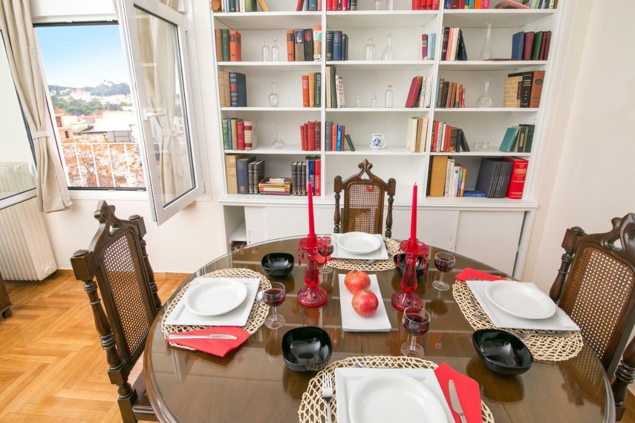 Magnificent Luxury Retrostyle Flat Acropolis View Appartement Athene Buitenkant foto