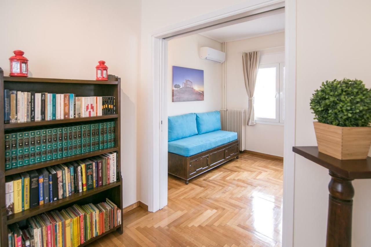 Magnificent Luxury Retrostyle Flat Acropolis View Appartement Athene Buitenkant foto