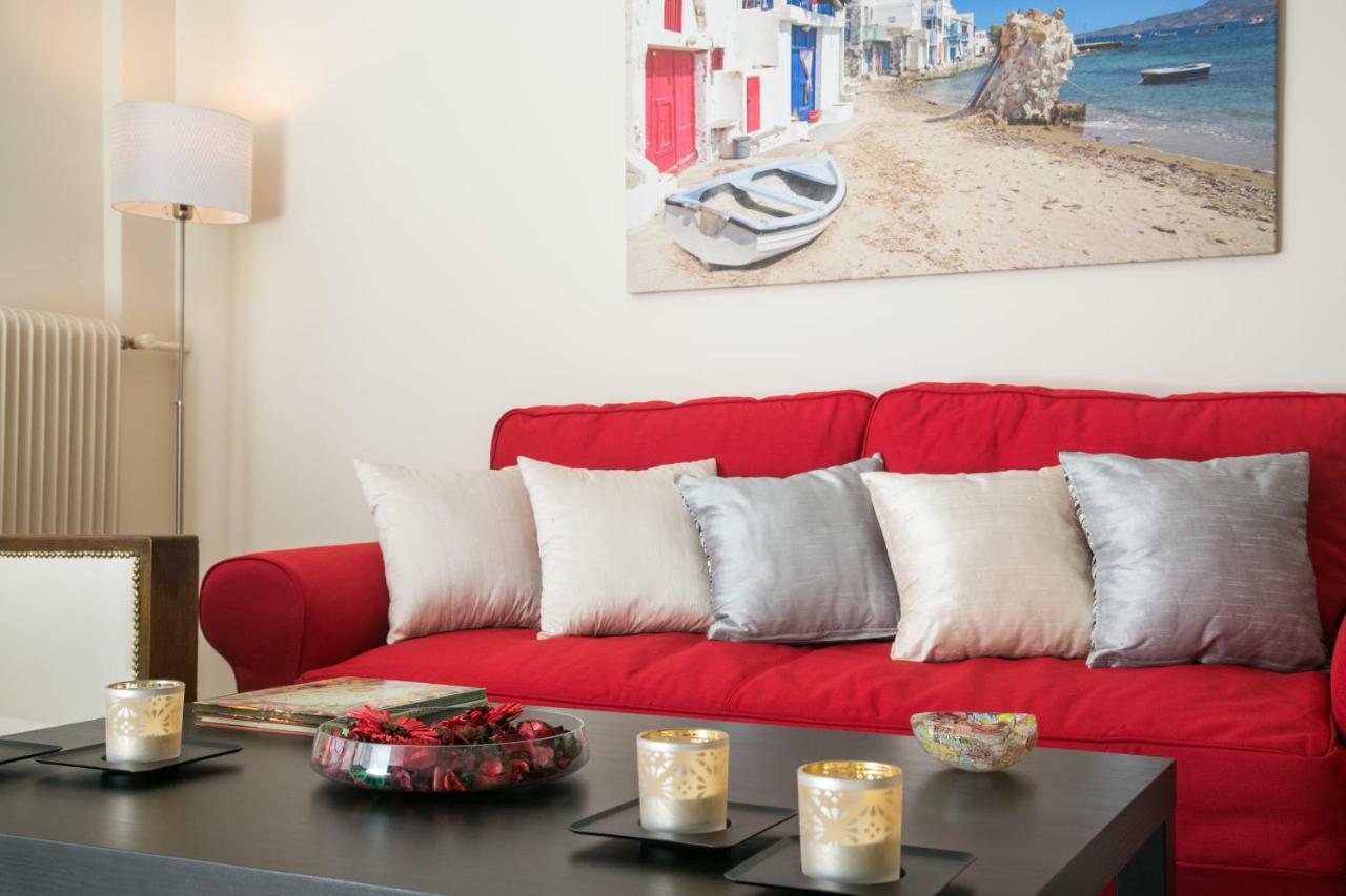 Magnificent Luxury Retrostyle Flat Acropolis View Appartement Athene Buitenkant foto