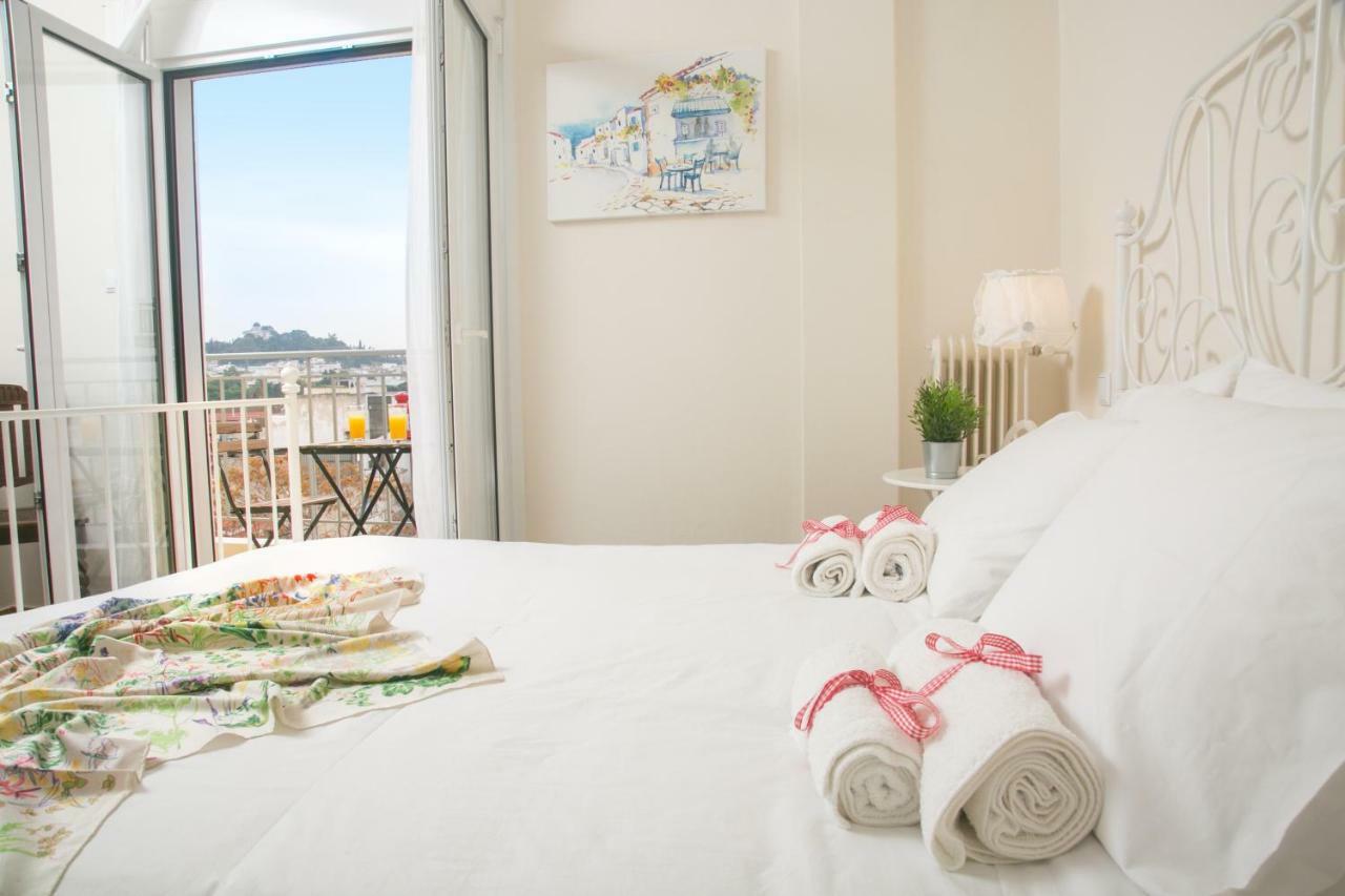 Magnificent Luxury Retrostyle Flat Acropolis View Appartement Athene Buitenkant foto