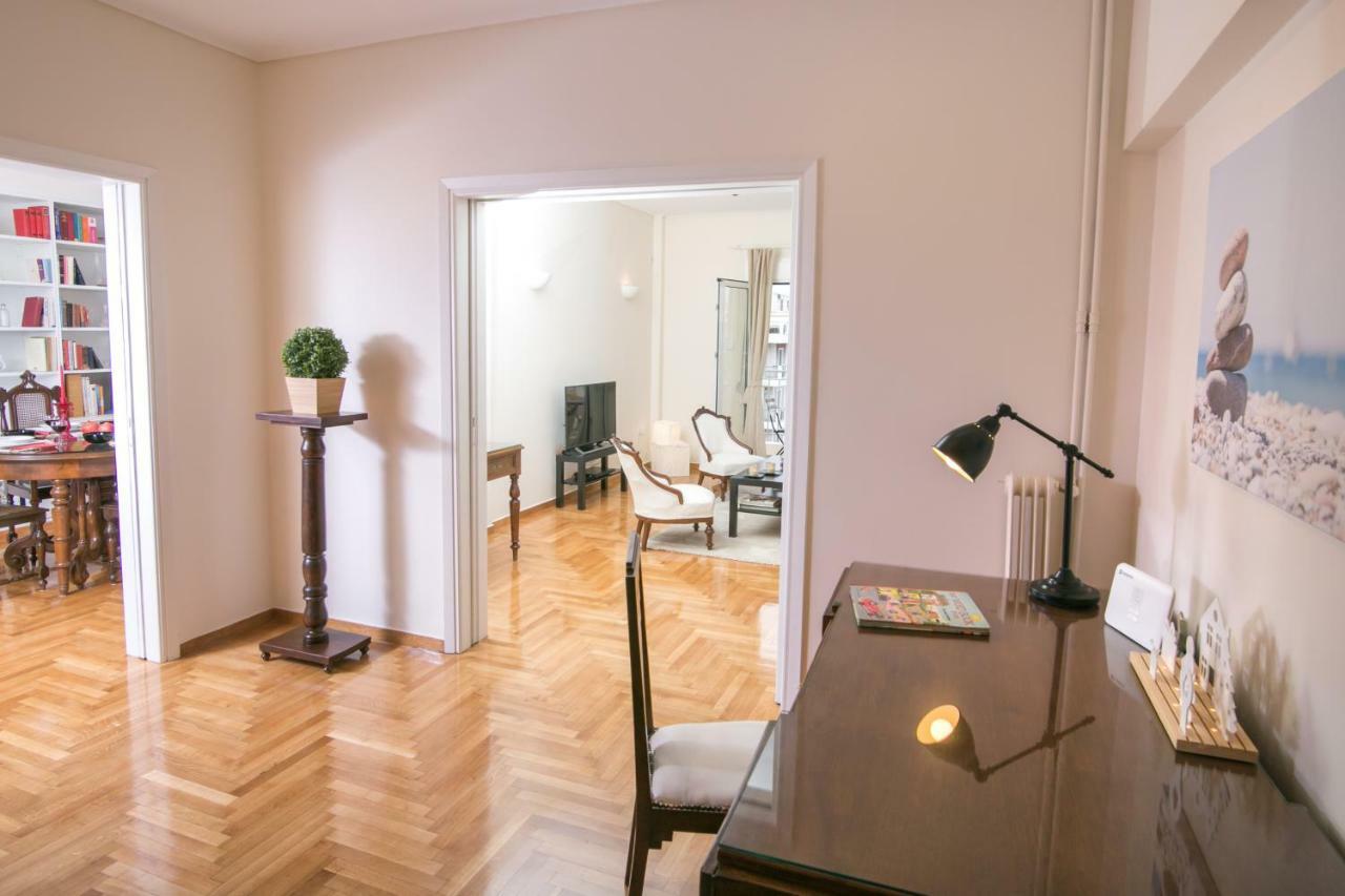 Magnificent Luxury Retrostyle Flat Acropolis View Appartement Athene Buitenkant foto