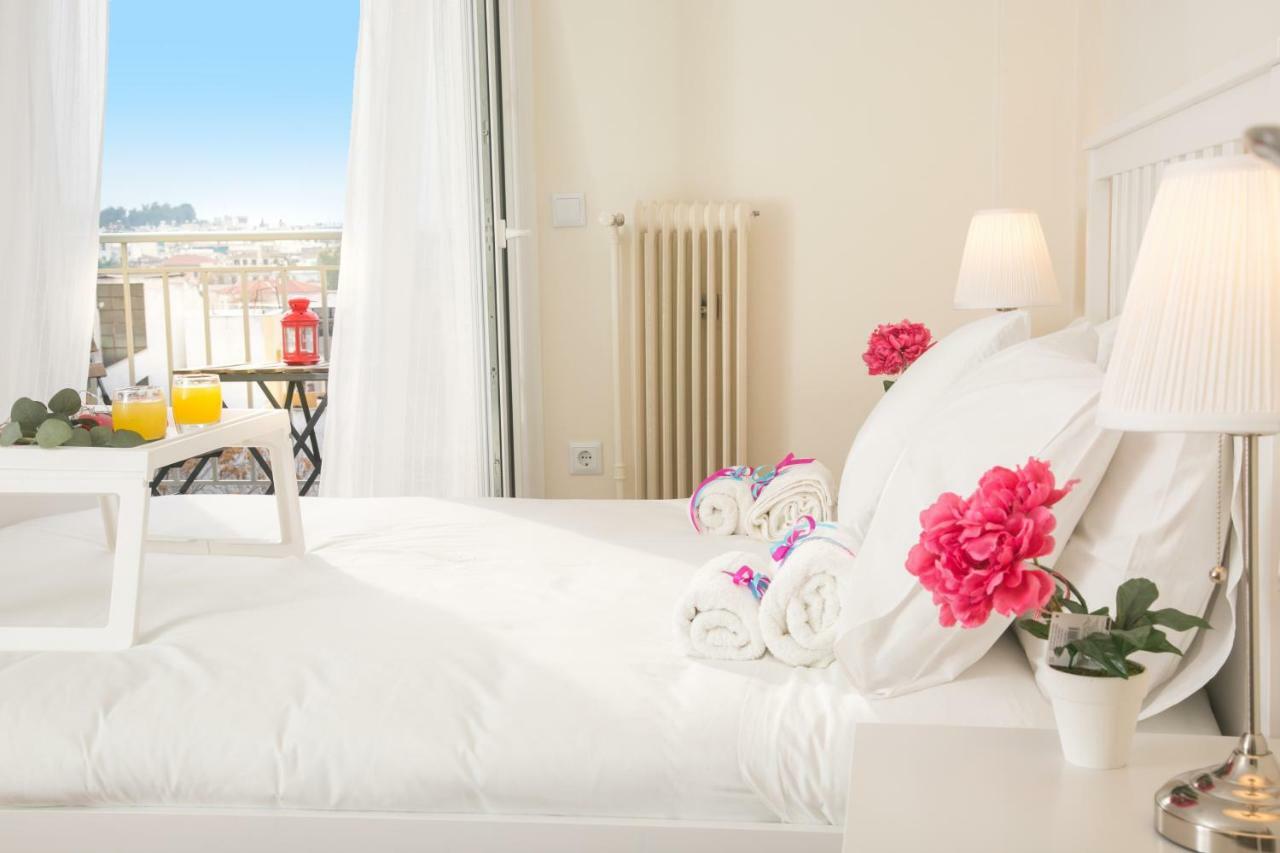 Magnificent Luxury Retrostyle Flat Acropolis View Appartement Athene Buitenkant foto