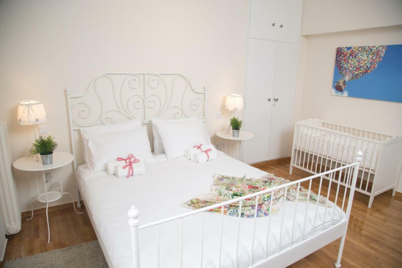 Magnificent Luxury Retrostyle Flat Acropolis View Appartement Athene Buitenkant foto