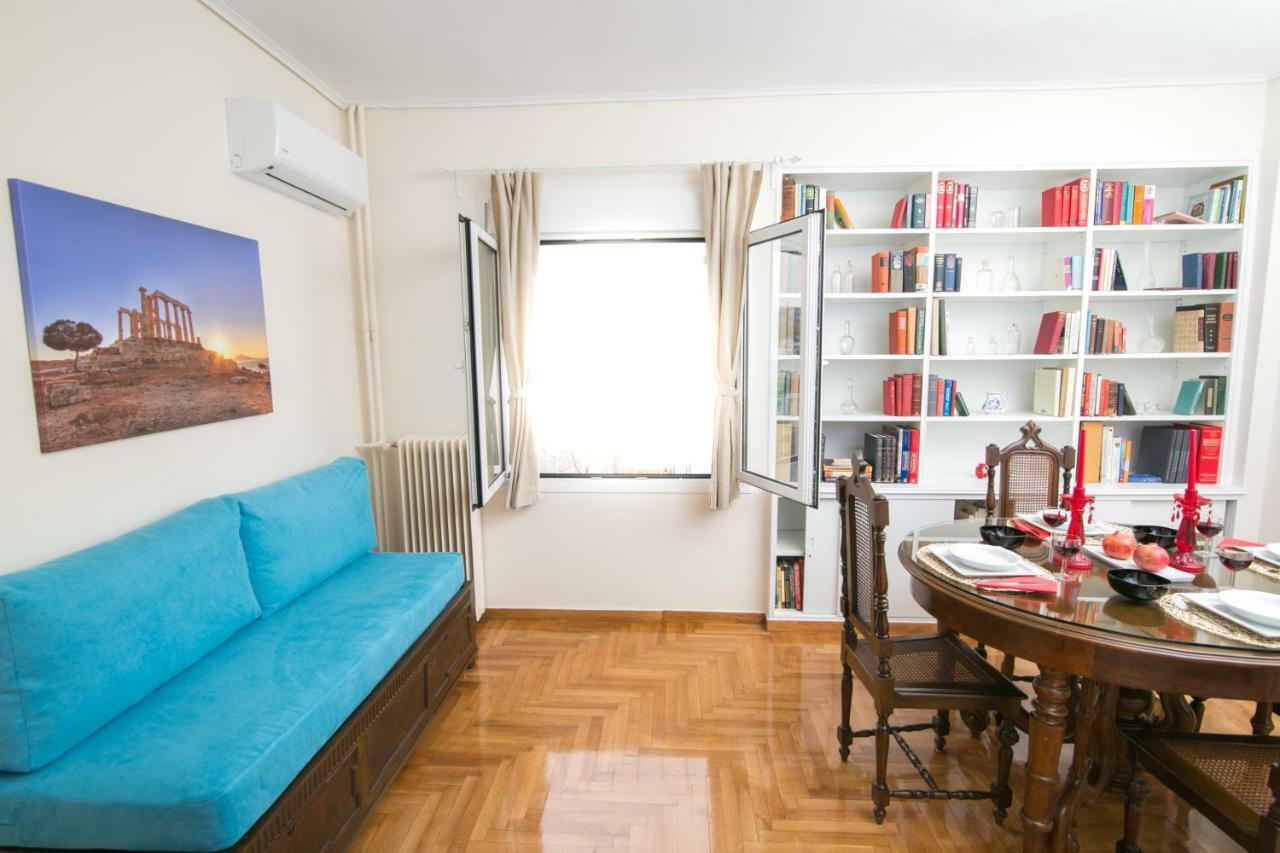 Magnificent Luxury Retrostyle Flat Acropolis View Appartement Athene Buitenkant foto