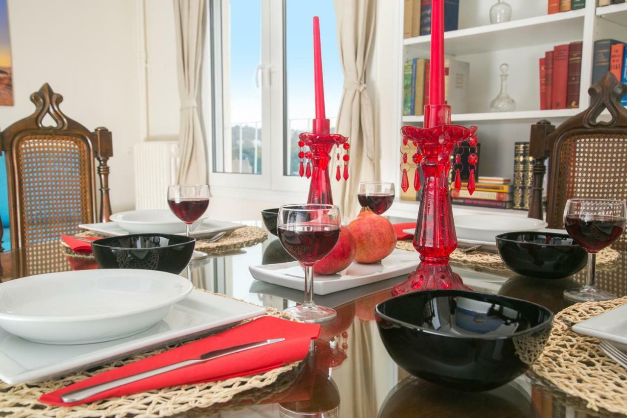 Magnificent Luxury Retrostyle Flat Acropolis View Appartement Athene Buitenkant foto