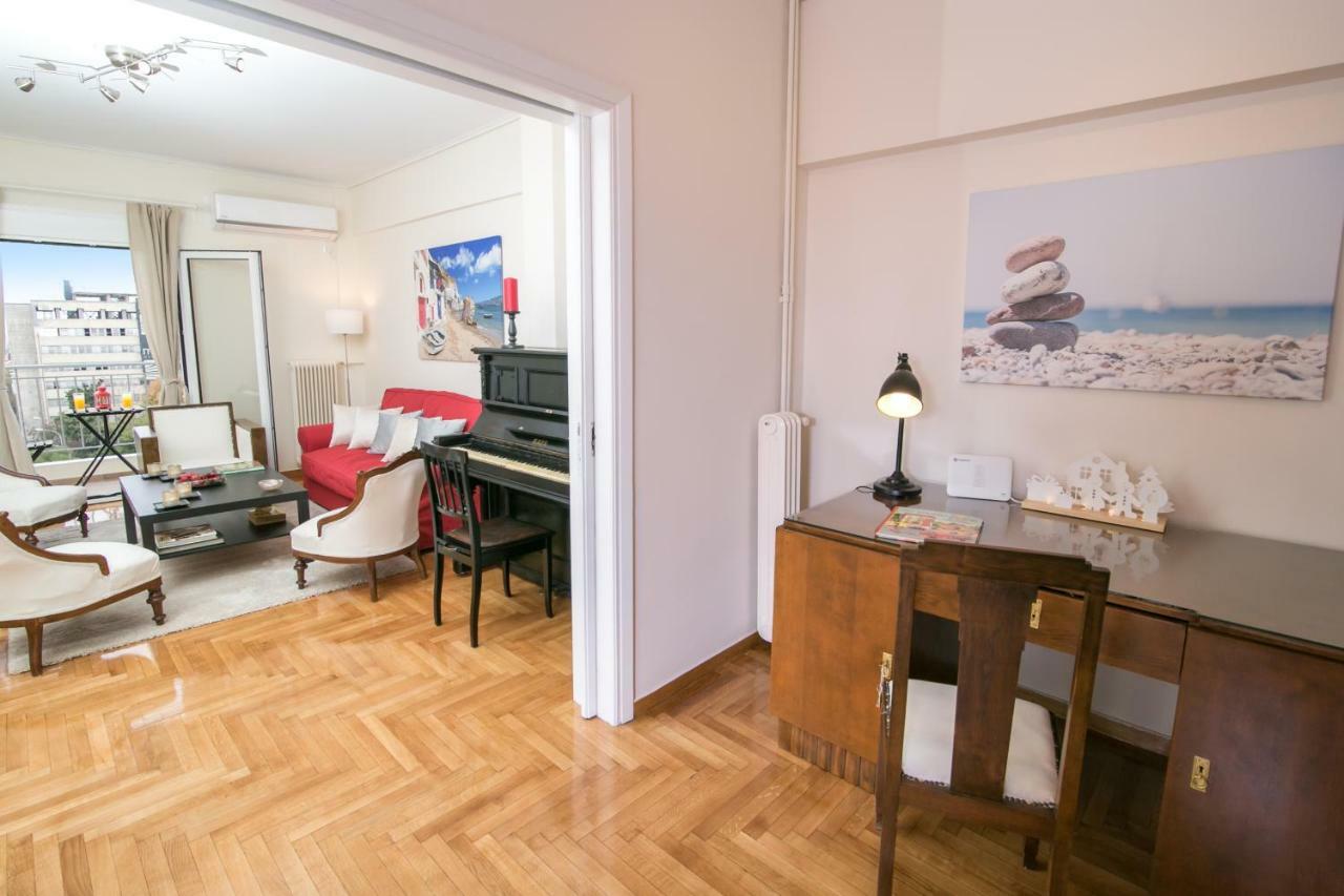 Magnificent Luxury Retrostyle Flat Acropolis View Appartement Athene Buitenkant foto