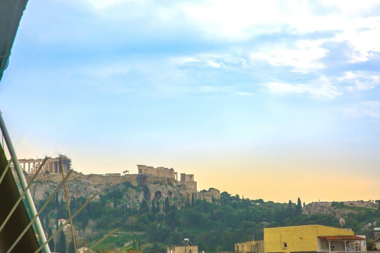 Magnificent Luxury Retrostyle Flat Acropolis View Appartement Athene Buitenkant foto