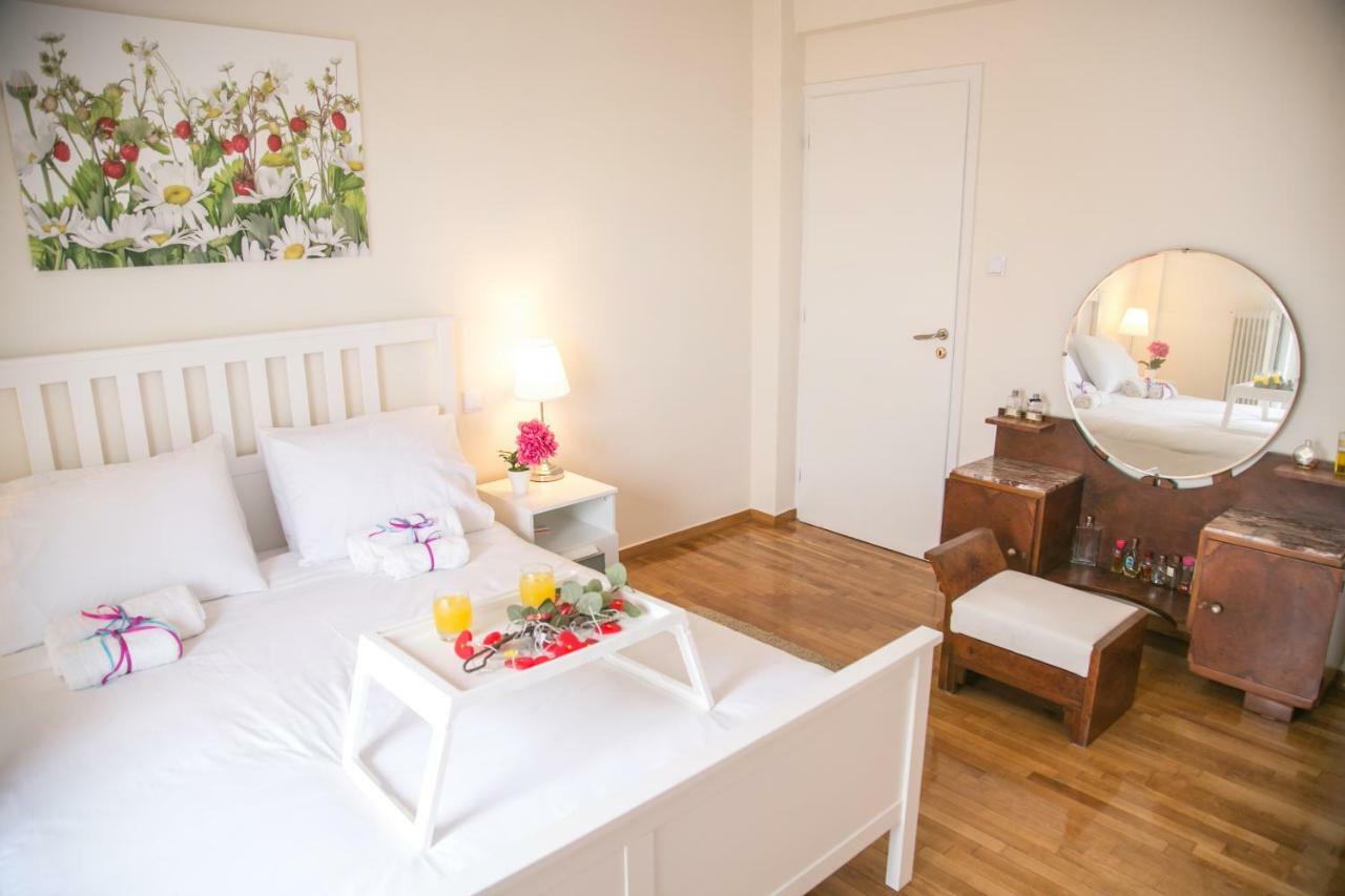 Magnificent Luxury Retrostyle Flat Acropolis View Appartement Athene Buitenkant foto
